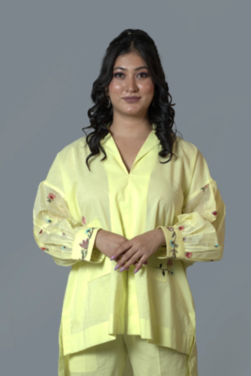 High low summer shirt