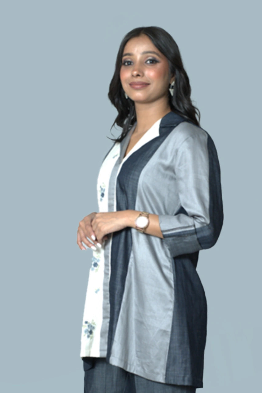 Color Blocking Shirt