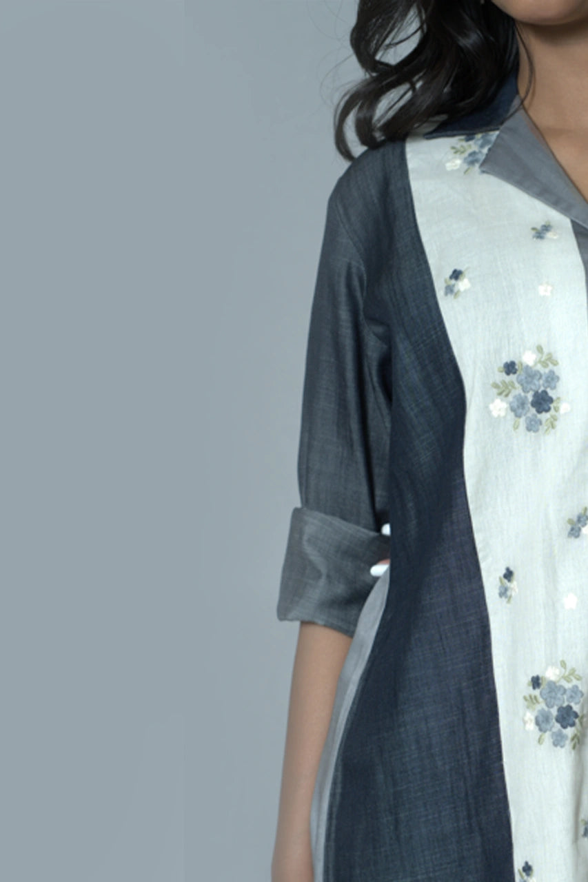 Color Blocking Shirt