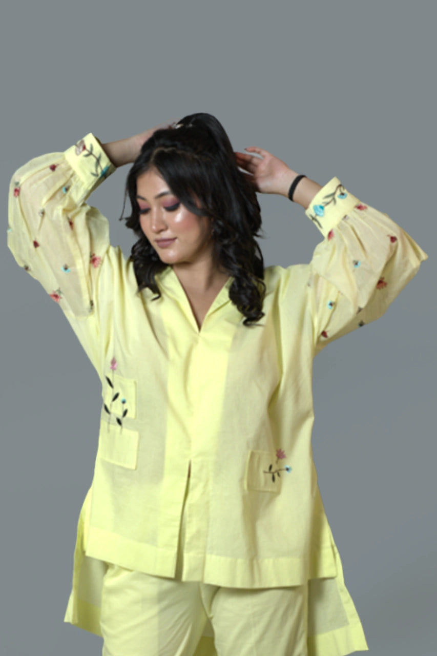 High low summer shirt