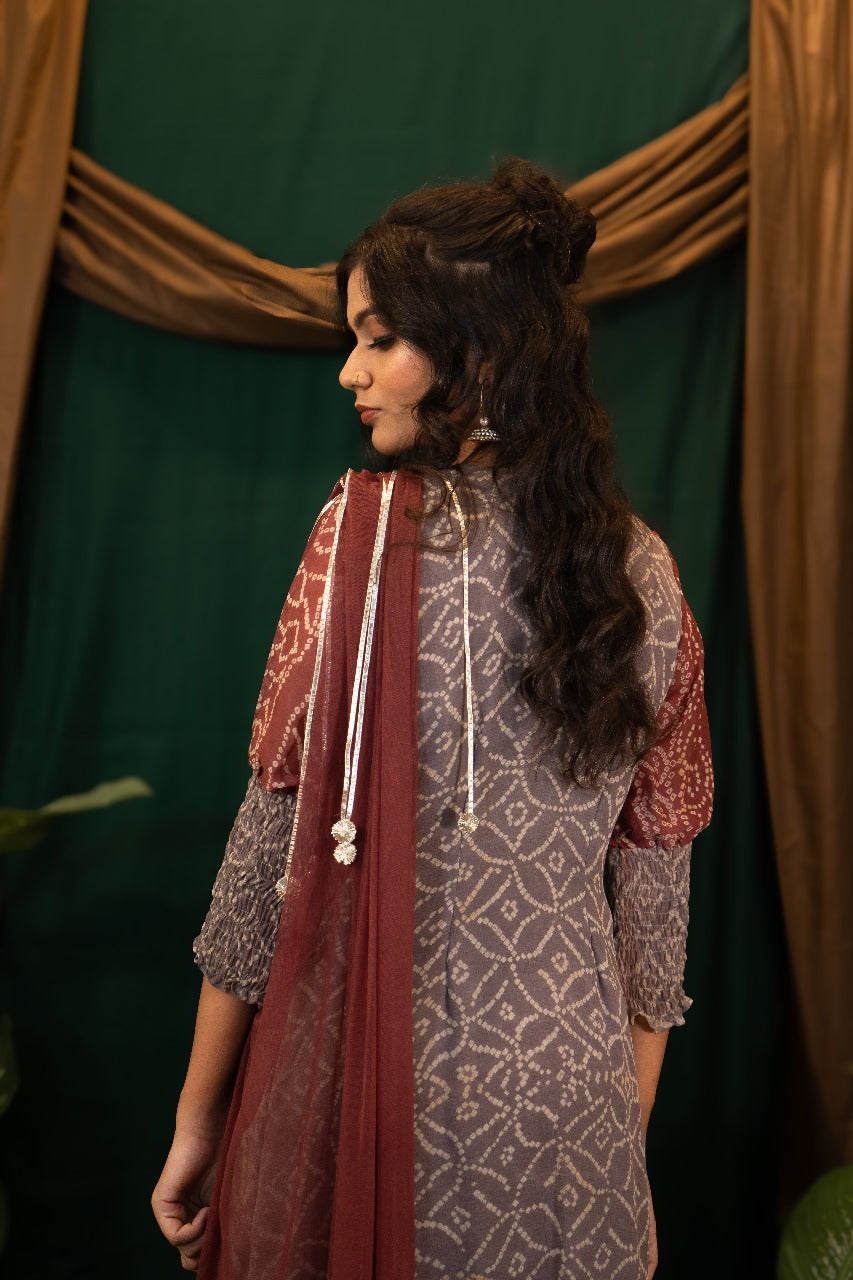 Bandhani Printed Suit