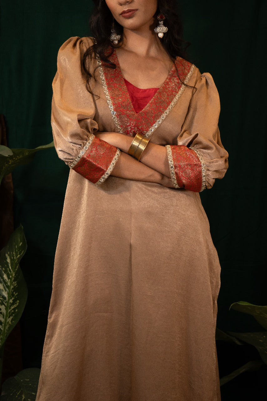 Kurta Set with Bustier