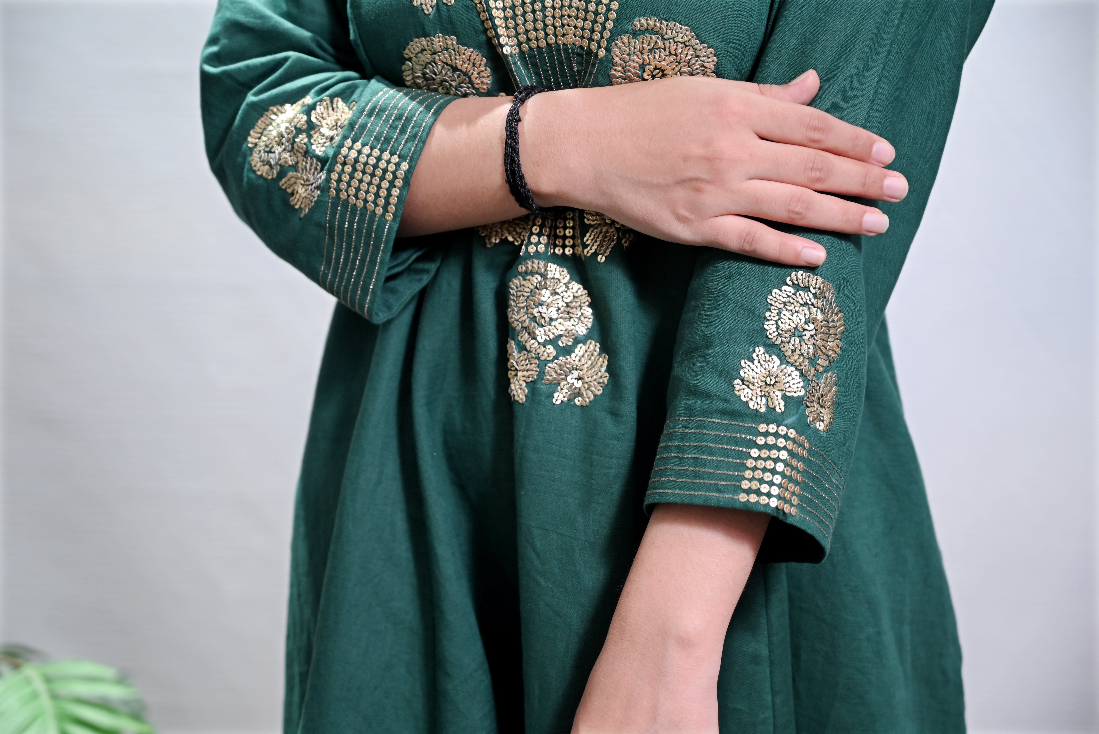 Deep Emerald Green Co Ord Set