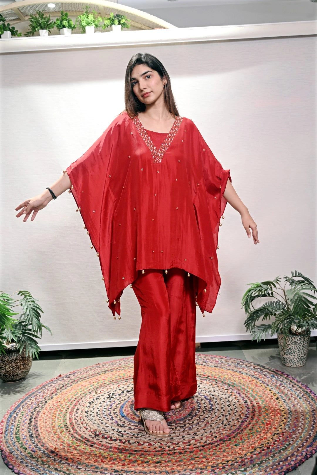 Three Piece Kaftan Set