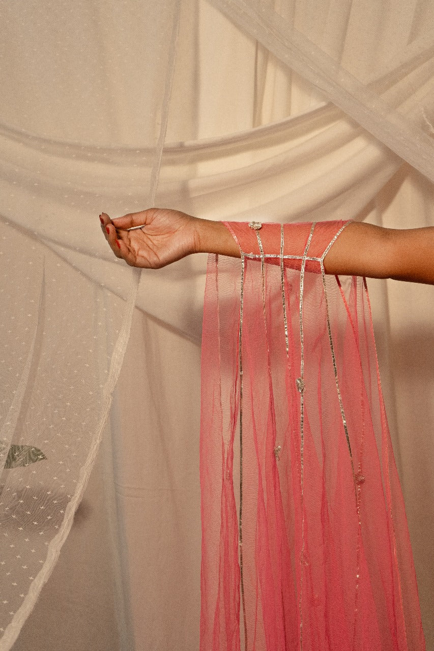 Kurta Set with Panel Dupatta