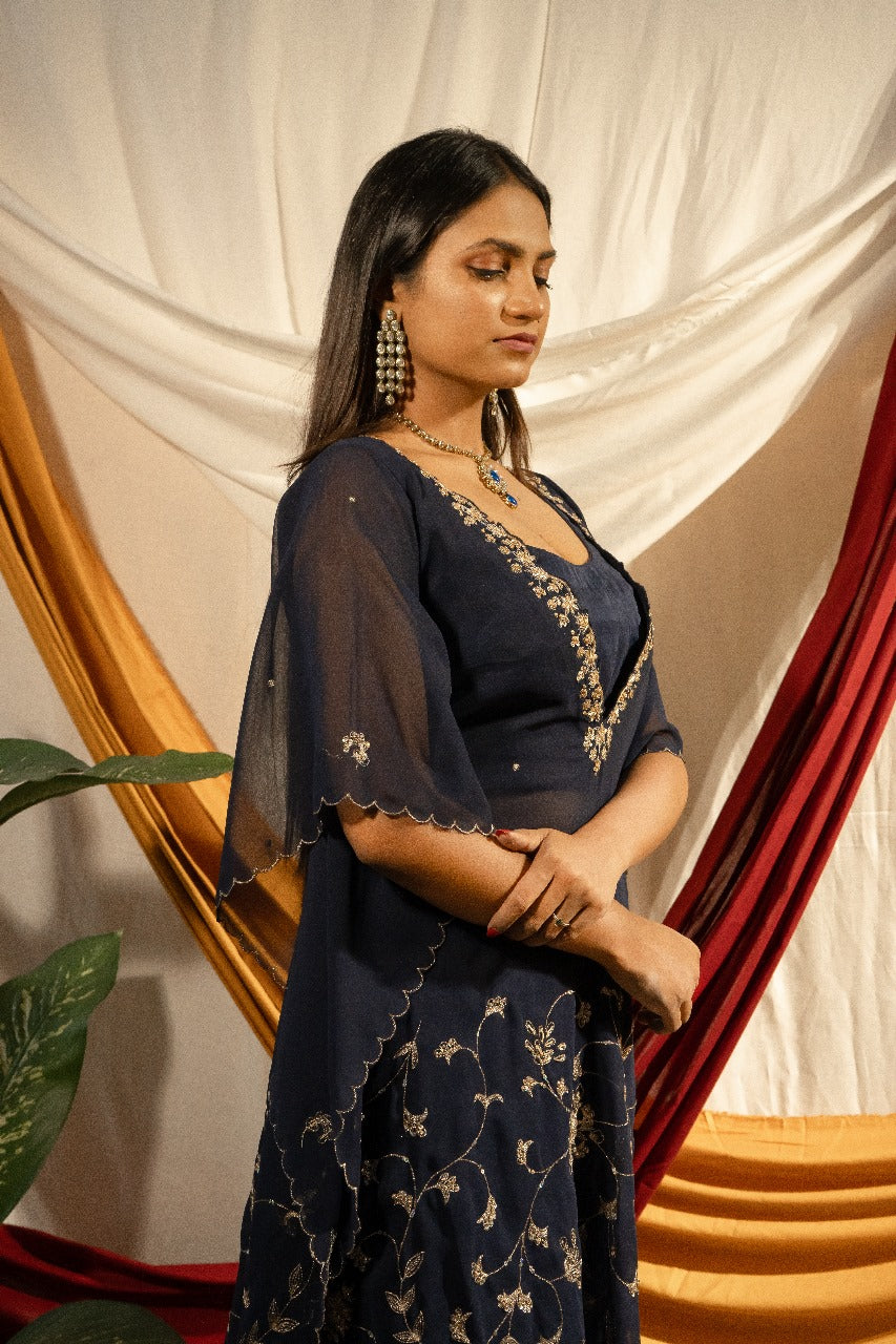 EMBROIDERY KAFTAN SET