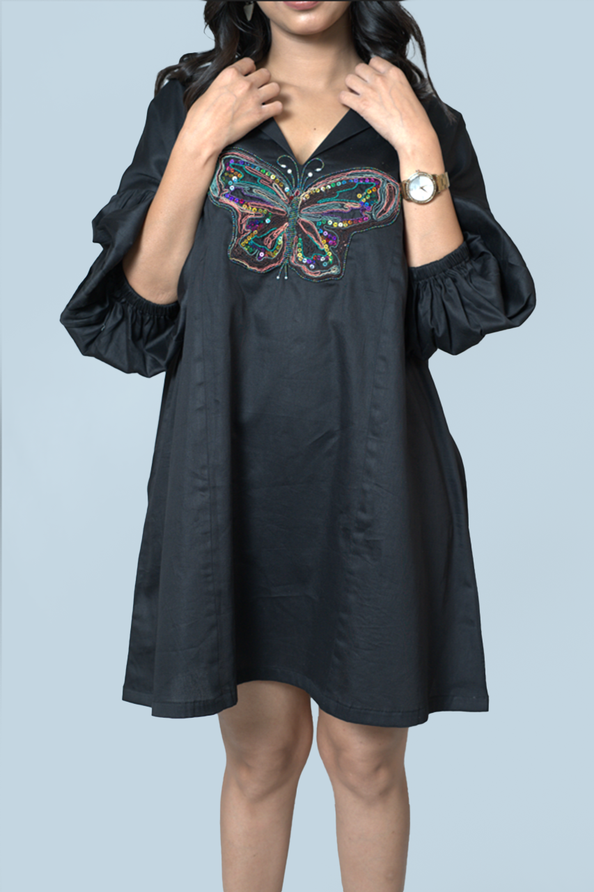 Color Blocked Sunny Dress