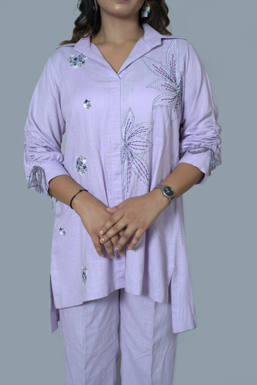 Lilac Garden Galore Co-Ord set