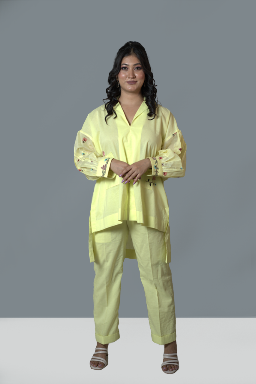 Lemon Delight Cotton Co- Ord set