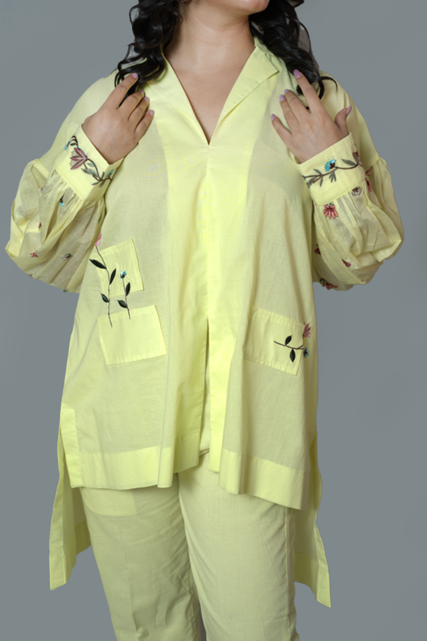 Lemon Delight Cotton Co- Ord set