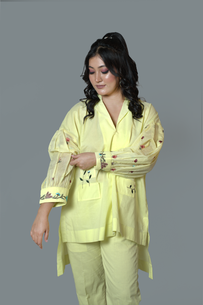 Lemon Delight Cotton Co- Ord set