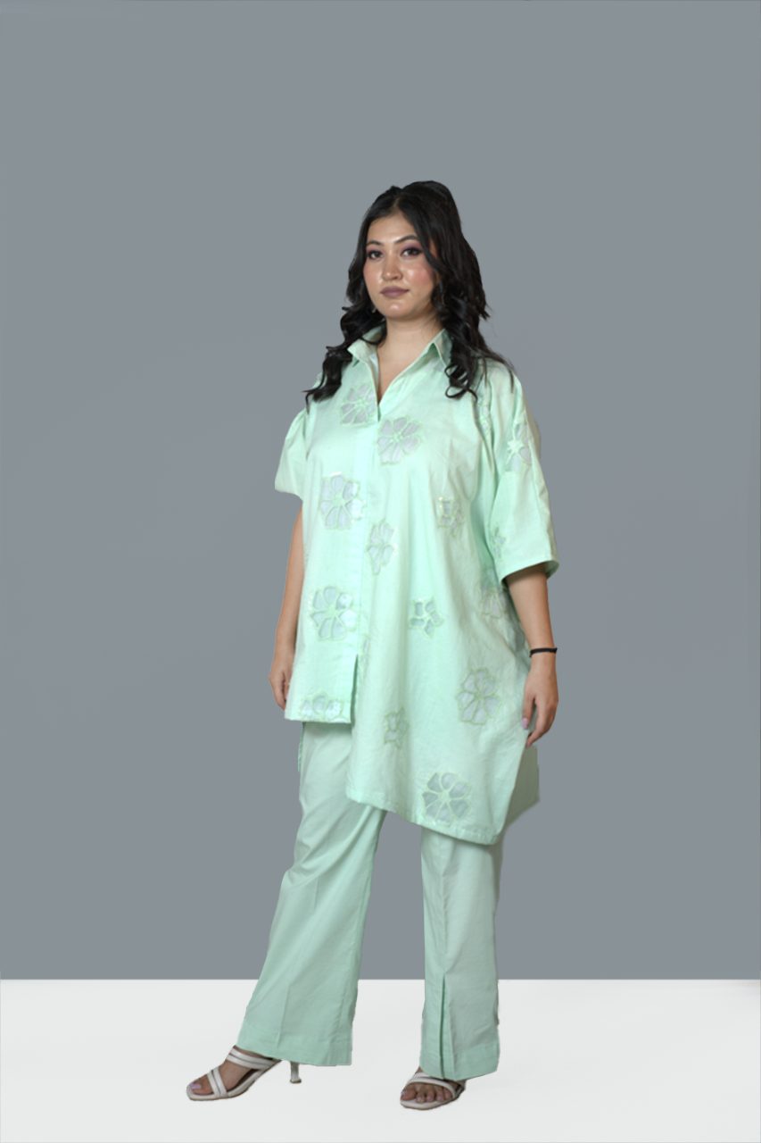 Summer Hues Green  co-Ord set