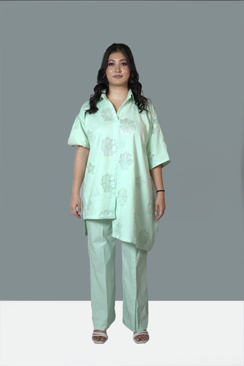 Summer Hues Green  co-Ord set