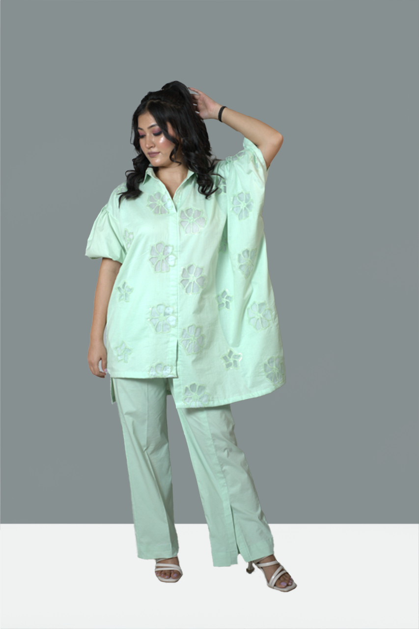 Summer Hues Green  co-Ord set